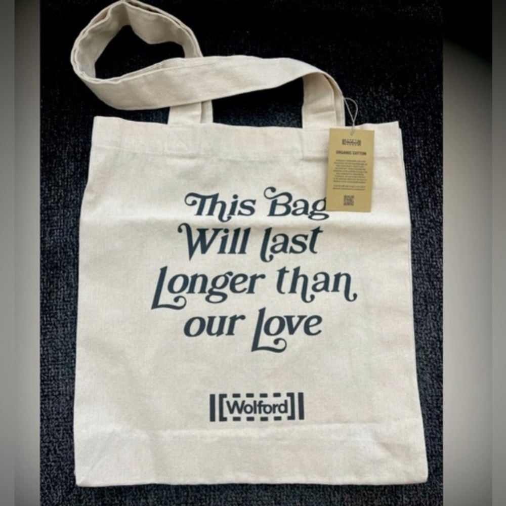 Wolford Organic Cotton tote toe 🛍️ Host Pick